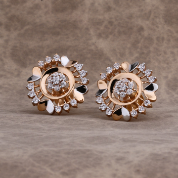 18KT Rose Gold Exclusive Ladies Earring RE231