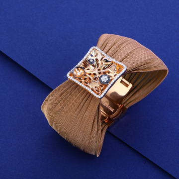 18kt Exclusive Designer Leather Bracelet LLKB05