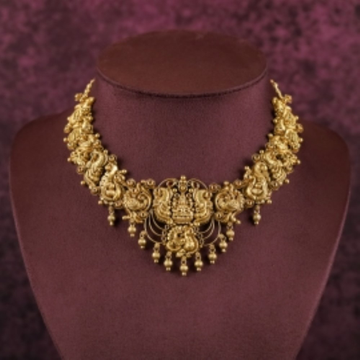 22k Gold Divine Traditional Necklace