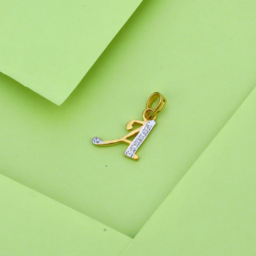 22ct Gold Cz Stylish Pendant LP27