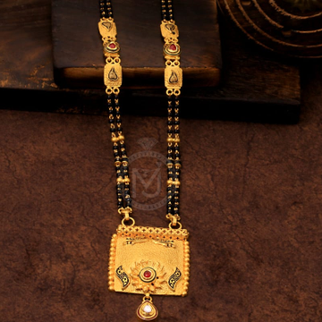22k(916)gold ladies antique mangalsutra by Sneh Ornaments