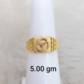 916 plain light weight gent's ring by 