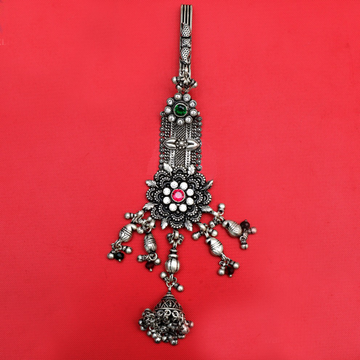 925 Silver Antique Designer Waist Keychain PJ-P006