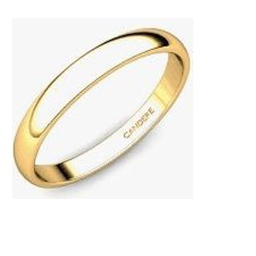 Amazon.com: Daesar 18ct Yellow Gold Eternity Ring for Women Chain Design  Engagement Wedding Rings Gold Rings Adjustable: Clothing, Shoes & Jewelry