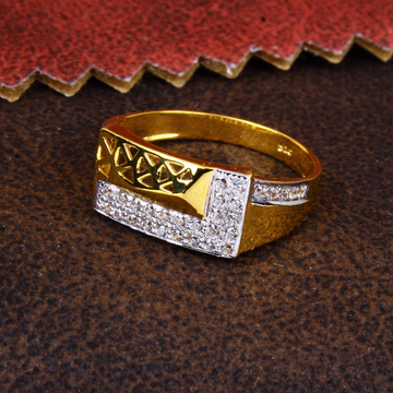 22k gold fancy Diamond ring for Men's by 