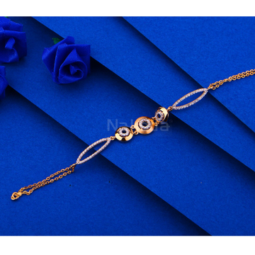 18kt rose gold classic ladies bracelet rlb97
