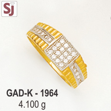 Gents Ring Diamond GAD-K-1964