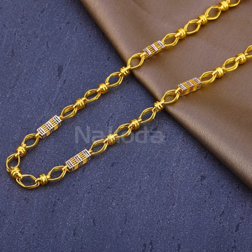 916 Mens Gold Hallmark Stylish Chain MCH856