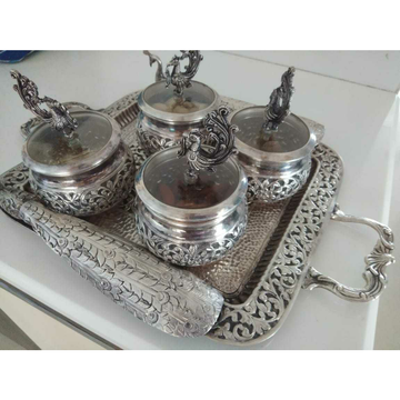 Full Oxodize Hande Tray & Peacock,Duck Finish Oxod... by 