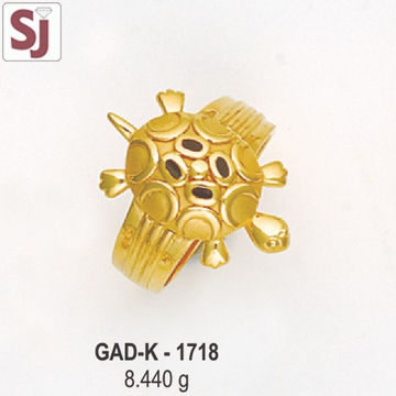 Tortoise gents ring diamond gad-k-1718