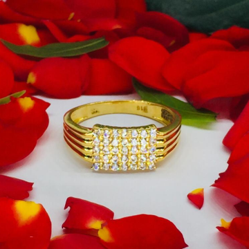 22K Gold Gents Ring