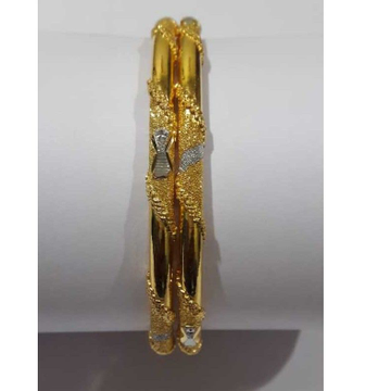 22Kt Gold Pipe kadli by 