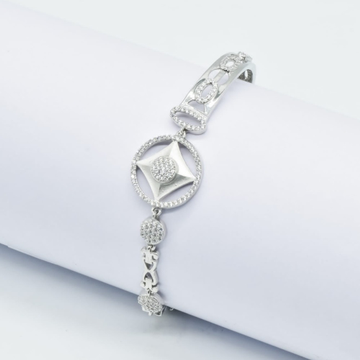 925 silver cz fancy bracelet by 