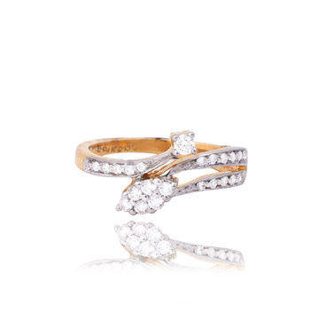 916 Gold Engagement Ring by 
