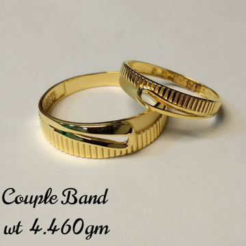 Gold fancy couple ring by 