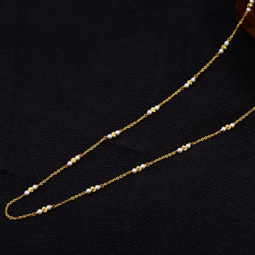 916 Gold Classic Ladies Moti Mala AC282