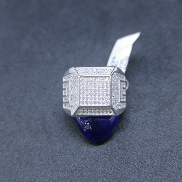 M6 fancy ring by Ghunghru Jewellers