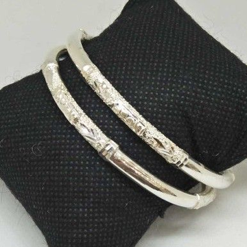 925 Sterling Silver Plan Designed Bangle by 