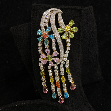 Fancy Color stone Diamond Pendant by 