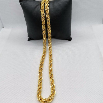 22k Hollow Chain For Gents by 
