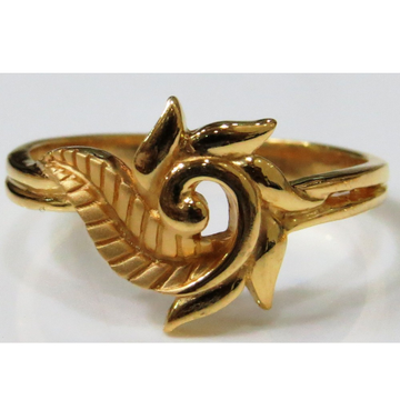 22kt gold plain casting modern ring for women plr-... by 