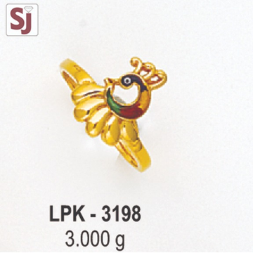 Peacock Ladies Ring Plain LPK-3198