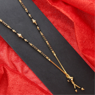 The knotted 22k short mangalsutra