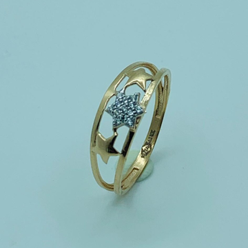 18 ct rose gold ring by 
