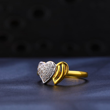22KT Gold Hallmark Delicate Ladies Ring LR1167