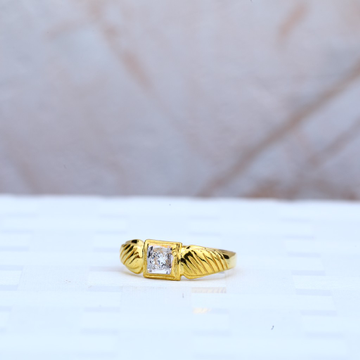 Kids Solitaire Gold Ring-KR40