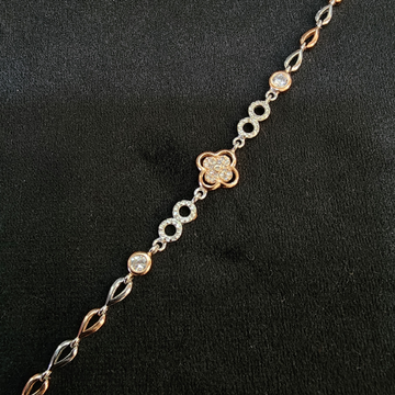 92.5 Sterling Silver With Rose Gold Fancy Lucky by 