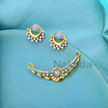 22KT Gold CZ Ladies Gorgeous Mangalsutra Pendant M...