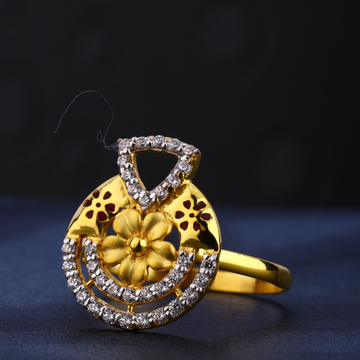 22CT Gold Hallmark Classic  Women's Ring LR693