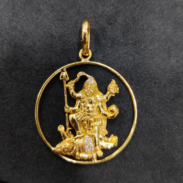916 Gold Fancy Gent's Mahakali Maa Pendant