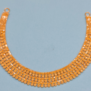 916 HALLMARK GOLD NECKLACE by Sangam Jewellers