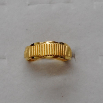 22 kt gold casting fancy ring by Aaj Gold Palace