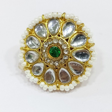 One gram gold diamond kundan Design bor by 