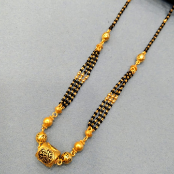 22k Gold Antique Mangalsutra by 