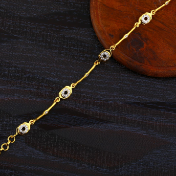 916 Gold Ladies Hallmark Classic Bracelet LB415
