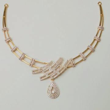 22 kt ladies diamond Necklace by 