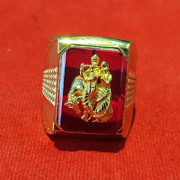 Lord Krishna Gold plated adjustable Finger rings – Simpliful Jewelry