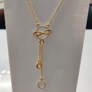 22kt gold casting fancy pendant-chain by Aaj Gold Palace