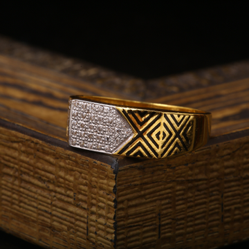 22ct Cz Gents Rings by 