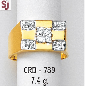 Gents Ring Diamond GRD-789