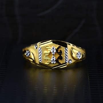 22 carat gold plain casting gents rings RH-GR407