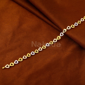 916 Gold Ladies Stylish Bracelet LB588