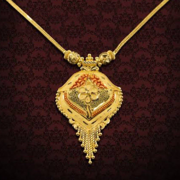 916 Gold Chain Pendant by 