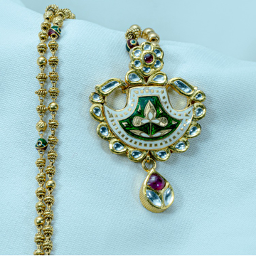 916 Gold Antique Necklace Set MM-156 by 