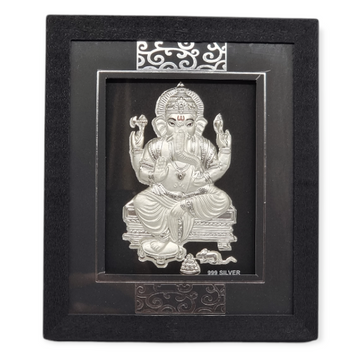 999 silver Ganeshji Frame, Ganesh chaturthi gift