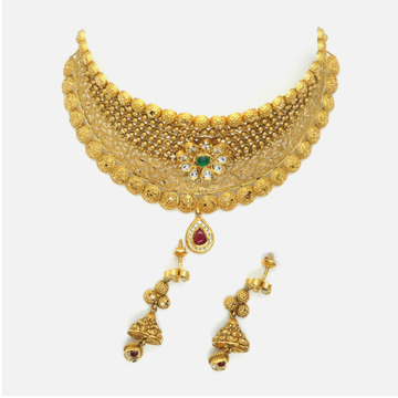 916 Gold Antique Bridal Jewellery RHJ - 4972